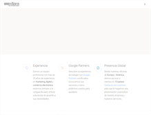 Tablet Screenshot of mediara.com